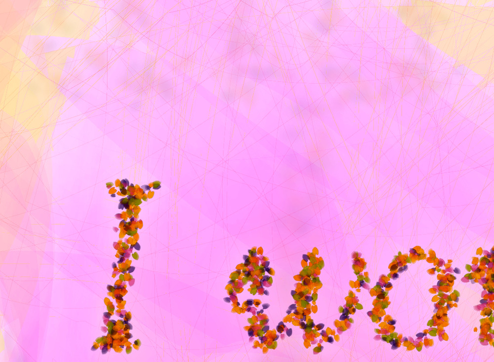 Anniversary composition print